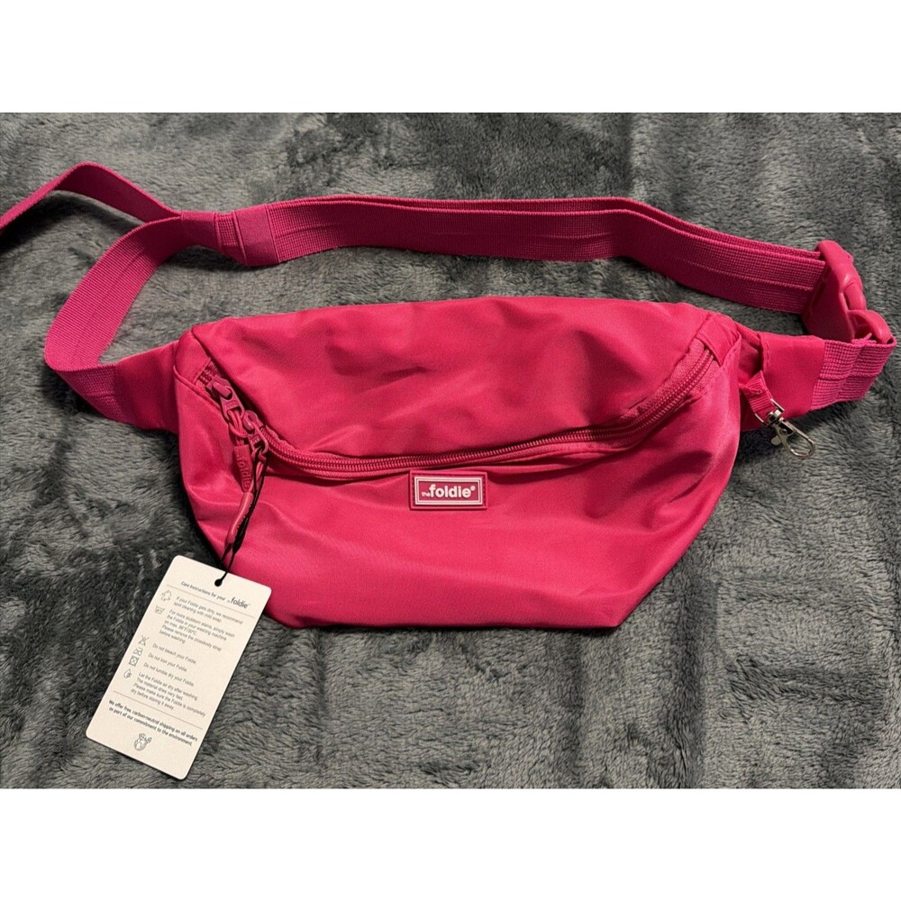 The Foldie Crossbody Bag Pink Crossbody